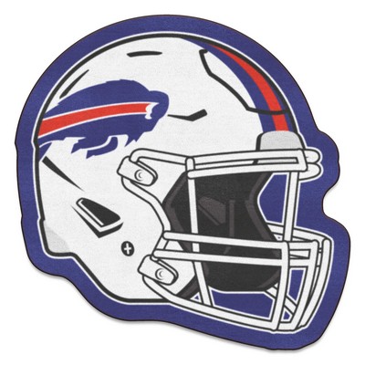 Fan Mats  LLC Buffalo Bills Mascot Mat Helmet White