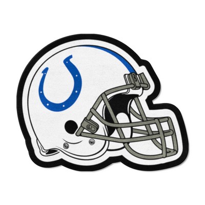 Fan Mats  LLC Indianapolis Colts Mascot Helmet Rug Blue