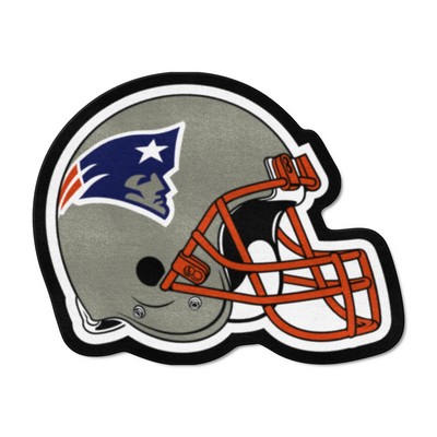 Fan Mats  LLC New England Patriots Mascot Helmet Rug Navy
