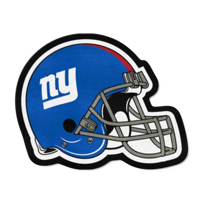 Fan Mats  LLC New York Giants Mascot Helmet Rug Dark Blue
