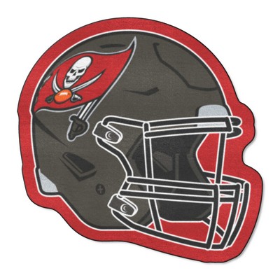 Fan Mats  LLC Tampa Bay Buccaneers Mascot Mat Helmet Gray