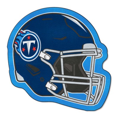 Fan Mats  LLC Tennessee Titans Mascot Mat Helmet Blue