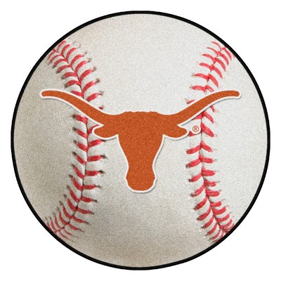 Fan Mats  LLC Texas Longhorns Baseball Rug 