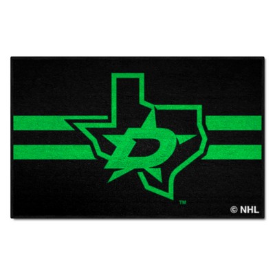 Fan Mats  LLC Dallas Stars Starter Mat Uniform Black