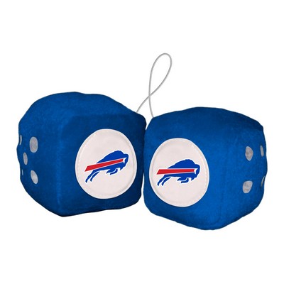 Fan Mats  LLC Buffalo Bills Fuzzy Dice Blue