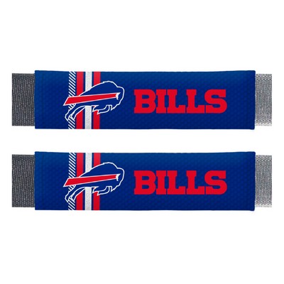Fan Mats  LLC Buffalo Bills Team Color Rally Seatbelt Pad - 2 Pieces Blue
