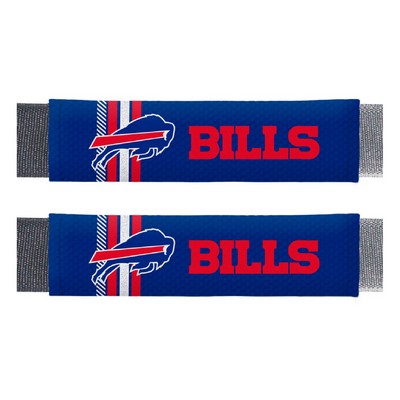 Fan Mats  LLC Buffalo Bills Rally Seatbelt Pad Pair Blue
