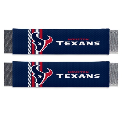 Fan Mats  LLC Houston Texans Rally Seatbelt Pad Pair Navy