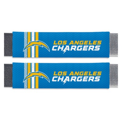Fan Mats  LLC Los Angeles Chargers Team Color Rally Seatbelt Pad - 2 Pieces Blue