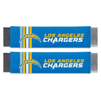 Fan Mats  LLC Los Angeles Chargers Team Color Rally Seatbelt Pad - 2 Pieces Blue