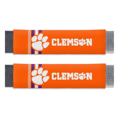 Fan Mats  LLC Clemson Tigers Rally Seatbelt Pad Pair Orange
