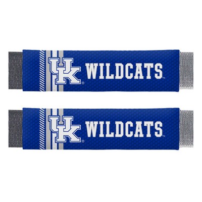 Fan Mats  LLC Kentucky Wildcats Rally Seatbelt Pad Pair Blue