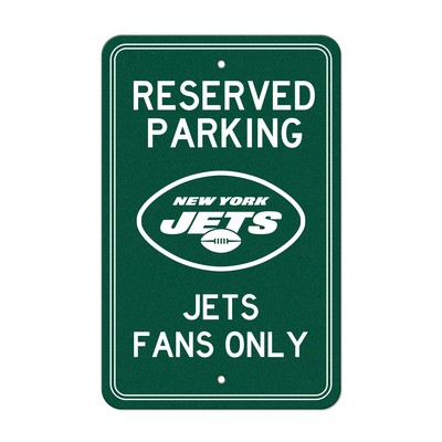 Fan Mats  LLC New York Jets Parking Sign Green