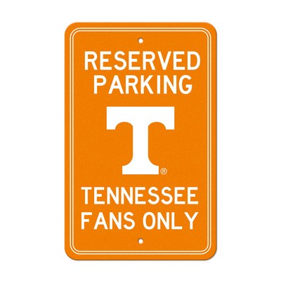 Fan Mats  LLC Tennessee Volunteers Parking Sign Orange