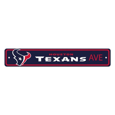Fan Mats  LLC Houston Texans Street Sign Navy