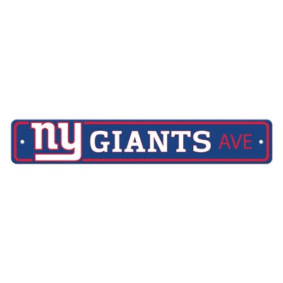 Fan Mats  LLC New York Giants Street Sign Dark Blue