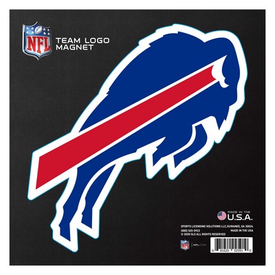 Fan Mats  LLC Buffalo Bills Large Team Logo Magnet Blue