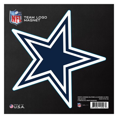 Fan Mats  LLC Dallas Cowboys Large Team Logo Magnet 10