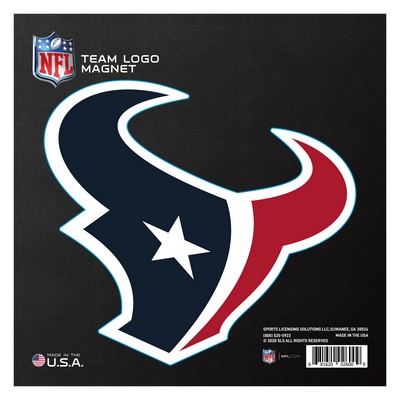 Fan Mats  LLC Houston Texans Large Team Logo Magnet 10
