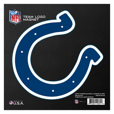 Fan Mats  LLC Indianapolis Colts Large Team Logo Magnet Blue