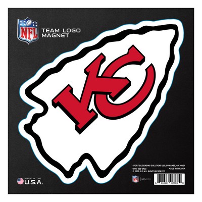 Fan Mats  LLC Kansas City Chiefs Large Team Logo Magnet 10