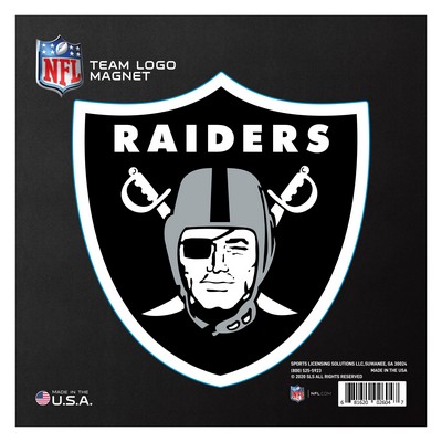 Fan Mats  LLC Las Vegas Raiders Large Team Logo Magnet 10