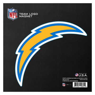 Fan Mats  LLC Los Angeles Chargers Large Team Logo Magnet 10