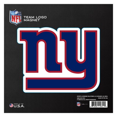 Fan Mats  LLC New York Giants Large Team Logo Magnet 10
