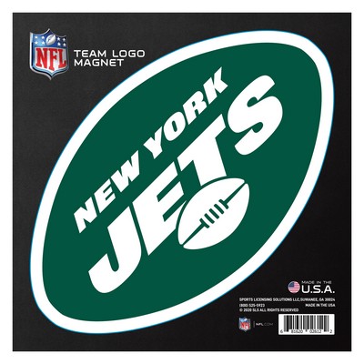 Fan Mats  LLC New York Jets Large Team Logo Magnet 10