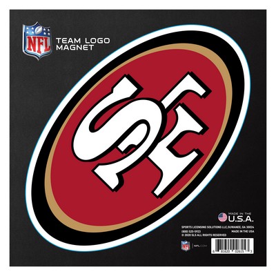 Fan Mats  LLC San Francisco 49ers Large Team Logo Magnet 10