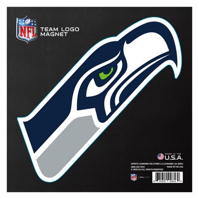 Fan Mats  LLC Seattle Seahawks Large Team Logo Magnet 10