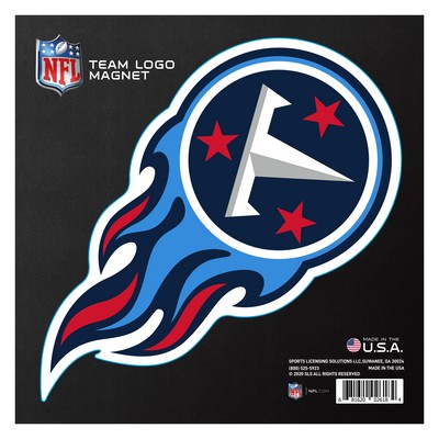 Fan Mats  LLC Tennessee Titans Large Team Logo Magnet 10