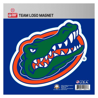 Fan Mats  LLC Florida Gators Large Team Logo Magnet Blue
