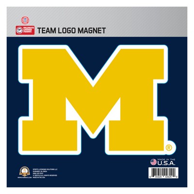 Fan Mats  LLC Michigan Wolverines Large Team Logo Magnet 10