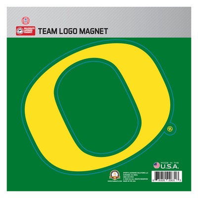 Fan Mats  LLC Oregon Ducks Large Team Logo Magnet Green