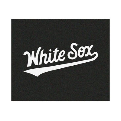 Fan Mats  LLC Chicago White Sox Tailgater Rug - 5ft. x 6ft. Black