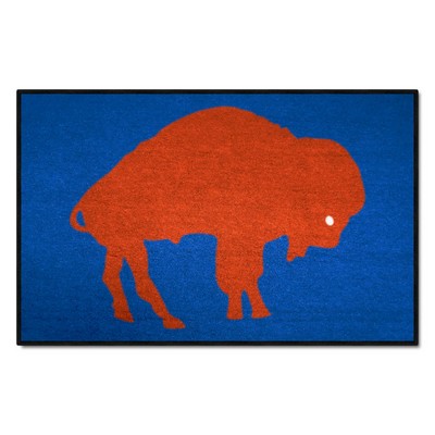 Fan Mats  LLC Buffalo Bills Starter Mat Retro Blue