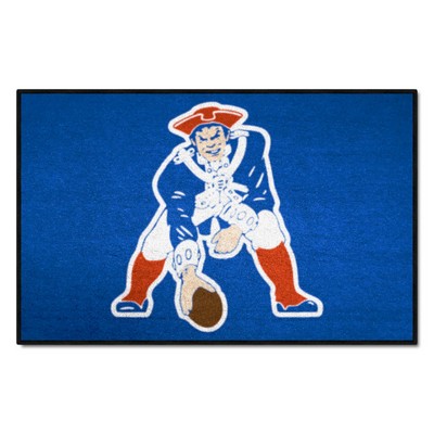 Fan Mats  LLC New England Patriots Starter Mat Retro Blue