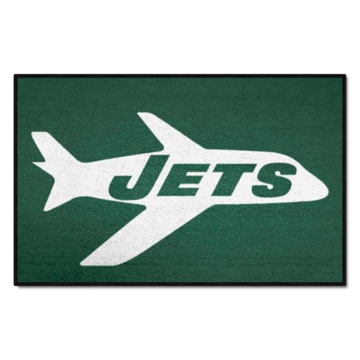 Fan Mats  LLC New York Jets Starter Mat Retro Green