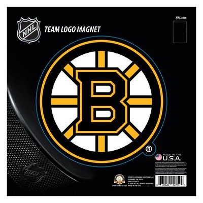 Fan Mats  LLC Boston Bruins Large Team Logo Magnet 10