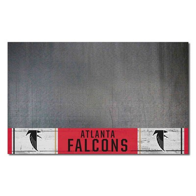 Fan Mats  LLC Atlanta Falcons Grill Mat Retro Black