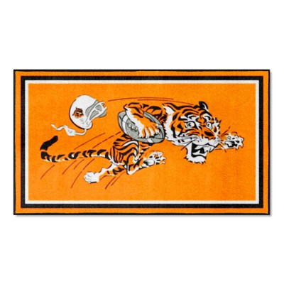 Fan Mats  LLC Cincinnati Bengals 3x5 Rug Retro Orange