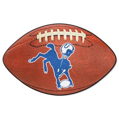Fan Mats  LLC Indianapolis Colts Football Mat Retro Brown