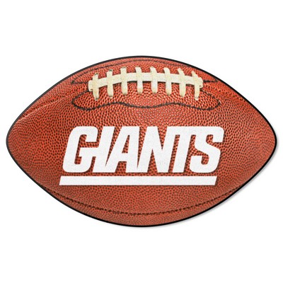 Fan Mats  LLC New York Giants Football Mat Retro Brown