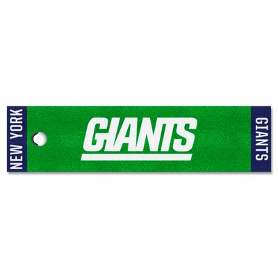 Fan Mats  LLC New York Giants Putting Green Mat - 1.5ft. x 6ft., NFL Vintage Green
