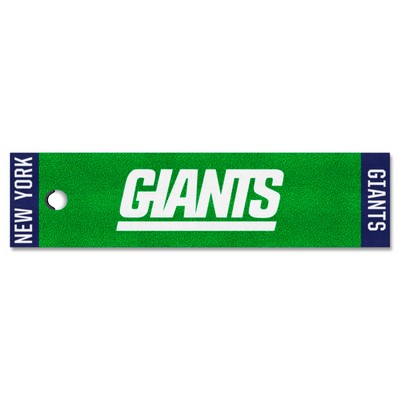 Fan Mats  LLC New York Giants Putting Green Mat Retro Green