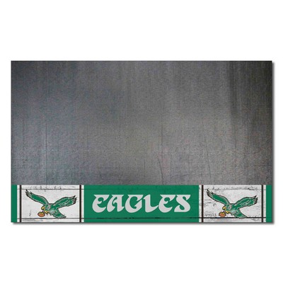 Fan Mats  LLC Philadelphia Eagles Grill Mat Retro Black