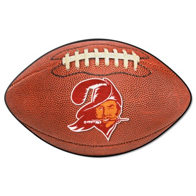 Fan Mats  LLC Tampa Bay Buccaneers Football Mat Retro Brown