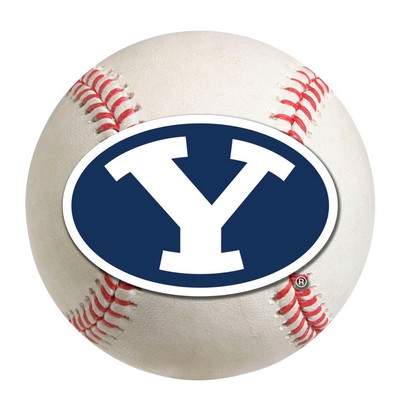 Fan Mats  LLC Brigham Young Cougars Baseball Rug 