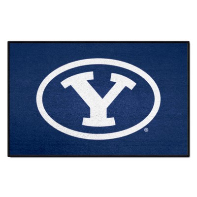 Fan Mats  LLC BYU Cougars Starter Mat Blue